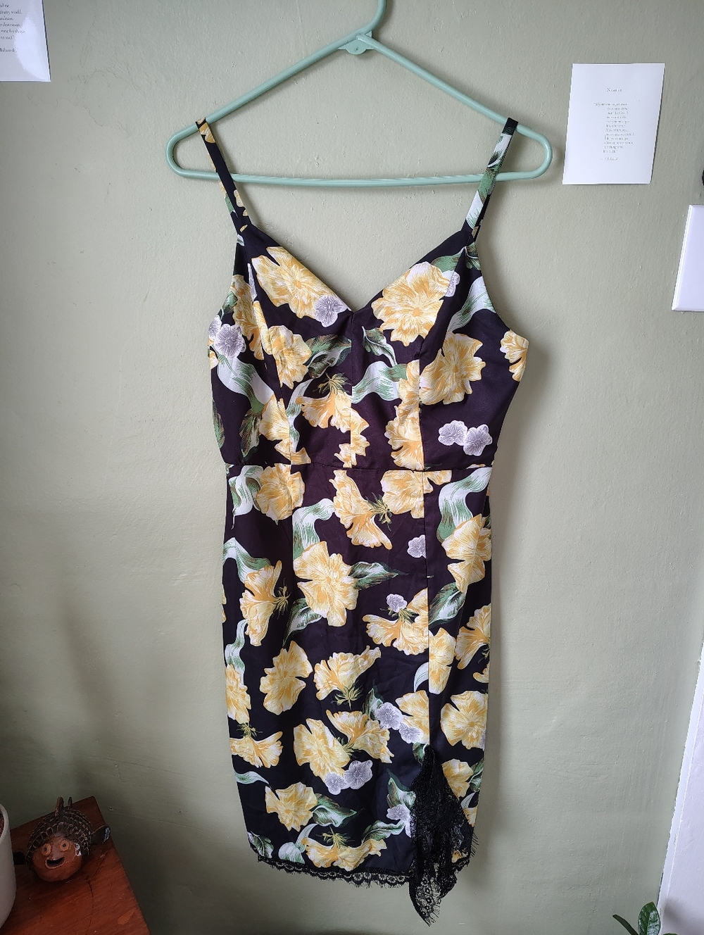 *NWT* Grace Karin Women's Medium Floral Print Bodycon Dress
